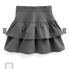 インパン裏地付きティアードフリルミニスカート [ai153] GRL グレイル