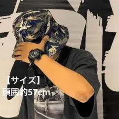 リバーシブル バケットハット 帽子 ネイビー トレンド メンズ レディース