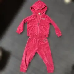 Juicy Couture ベロア セットアップ ピンク