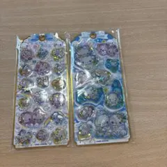 【新品・正規品】ぷくぷくあわわちゃん　ウォーターシール2点セット