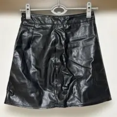 GRL レザーミニスカート