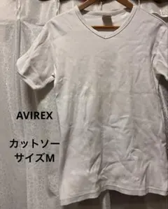 アヴィレックス・AVIREX・シャツ・カットソー・サイズM・即購入OK・美品