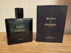 【CHANEL】PARFUM空き瓶<BLEU DE CHANEL>箱付き