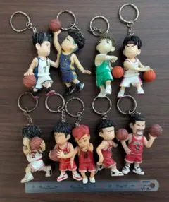 希少品 スラムダンク　ぬいぐるみキーホルダー　5人セット 楽天市場】スラムダンク SLAM DUNK ぬいぐるみキーホルダー 流川楓