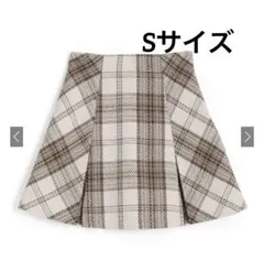 【GRL】インパン裏地付きチェック柄プリーツスカート[tu963]
