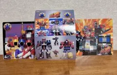 救急戦隊ゴーゴーファイブ 下敷 シール 戦隊ヒーロー 当時物 新品未使用