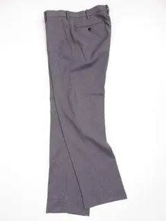 【値下げ】ユニクロ　春夏　スラックスパンツ　ライトグレー　ストレッチ素材　M