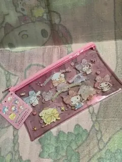 サンリオキャラクターズ　クリアポーチ　サンリオ　ポーチ