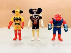 アクマイザー3 タカトク ソフビ3体セット タカトク アクマイザー3 ザビタン イービル ガブラ ソフビ3体セット