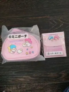 キキララ 当たりくじ ミニポーチ ミラー＆コーム