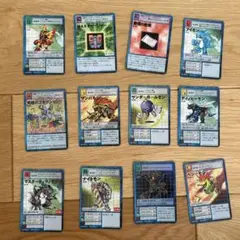 旧デジモンカード　キラカード　12枚セット ざ*わ様 旧デジモンカード キラカード 12枚セット - メルカリ