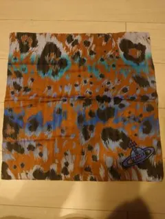 Vivienne Westwood ハンカチ レオパード柄 豹柄 箔