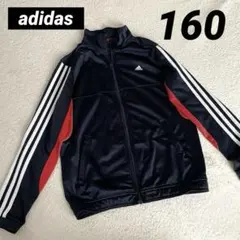 adidasアディダス　トラックジャケット　キッズ　ジャージ　ウィンドブレーカー