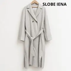 SLOBE IENA スローブイエナ リネン混 ロングコート