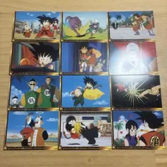 匿名配送】1989年製セット② 18枚 ドラゴンボール カードダス - メルカリ