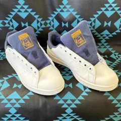 【デニム】adidas Stan Smith ホワイト/ネイビー