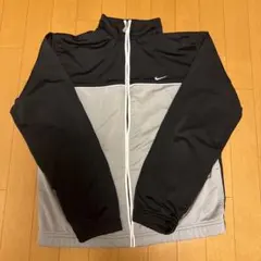 Nike スポーツジャケット M ブラック/グレー　90s