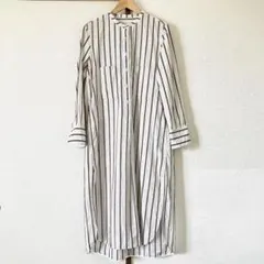 TICCA ストライプ シャツワンピース 長袖 ロングワンピース　SHIPSのサムネイル