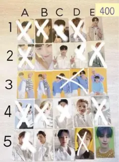 seventeen トレカ 特典 ウォヌ ミンハオ ジュン ウジ ホシまとめ売り