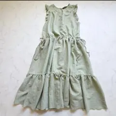 GORGE　ノースリーブフリルティアードワンピースのサムネイル