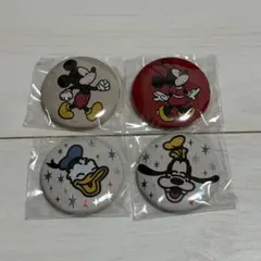 ディズニー 缶バッジ ミッキー ミニー ドナルド グーフィー