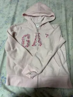 GAP ギャップ パーカー 120cm 女の子 ピンク 花柄 ロゴ