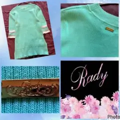 レディー★Rady★バックロゴプレート★リブ★パステル★サマーニット★萌え恵のサムネイル