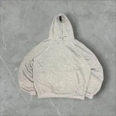 80s Hanes USA製 プルオーバーパーカー ラグランスリーブ 霜降り