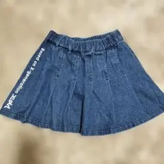 X-girl STAGES　エックスガールステージス　100 デニムスカート