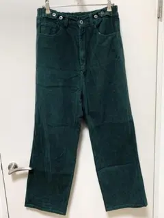 ダブルネーム　パンツ　グリーンのサムネイル