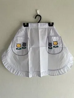 昭和レトロ　前掛け　エプロン　新品未使用