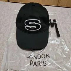 stussy 刺繍Sロゴ スナップバックキャップ 【5月5日で出品終了】