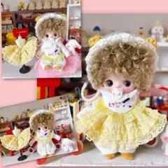 【4点バブ〜ヒツジちゃんset】プチブライス　アウトフィット❤︎