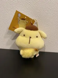 激レア‼️ポムポムプリン　マスコットホルダー　大盛りデザイン　もぐもぐ サンリオ
