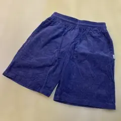 ジャーナルスタンダードRELUME コーデュロイ 紺色ハーフパンツ