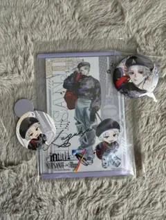 【にじさんじ７大タワーコラボ】 葛葉　缶バッジ　ポストカード　ラグ