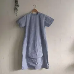 homspun　ストライプワンピ