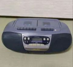 ビクター ラジカセ PC-W300 カセットデッキ オーディ(ジャンク品) ビクター ラジカセ PC-W300 カセットデッキ オーディ(ジャンク品