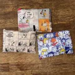 かわいい❤️スヌーピーエコバッグ✨3個セット！