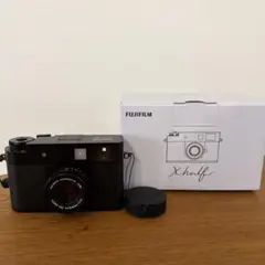 美品、目立った傷や汚れ無し】FUJIFILM X-half ブラック - メルカリ