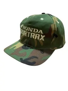 HONDA FOURTRAX 迷彩 刺繍ロゴ キャップ