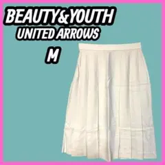 [BEAUTY&YOUTH UNITED ARROWS] 膝丈プリーツスカート
