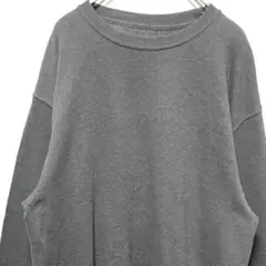 フルーツオブザルーム スウェットトレーナー 無地 グレー 灰色 古海外着