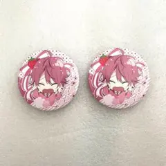 さとみくん　すと7缶バッジ　2点
