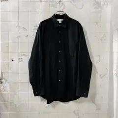 1】 echeveria paper cotton shirts シャツ 黒 - メルカリ
