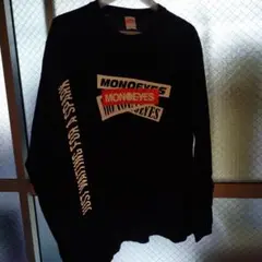 モノアイズ　ロンT XLサイズ　ブラック モノアイズ ロンT XLサイズ ブラック MONOEYES オフィシャル