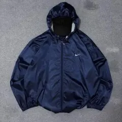 90s NIKE ナイロンジャケット　ドローコードoldnike マウンテン