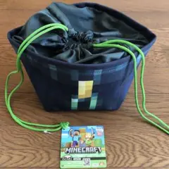 マインクラフト マイクラ スクエア巾着　エンダーチェスト