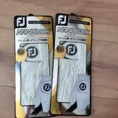 FootJoy NANLOCK ゴルフグローブ 2個セット 23cm