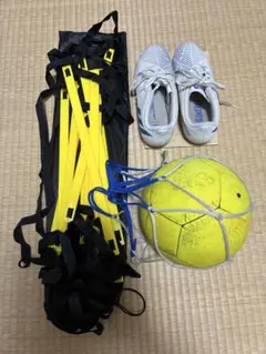 サッカーボールとトレーニングのセット